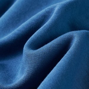 vidaXL Bluza dziecięca z kapturem i suwakiem, niebieska, 116 7