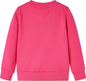 vidaXL Bluza dziecięca, jaskrawy róż, 104 2