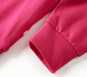 vidaXL Bluza dziecięca, jaskrawy róż, 104 5