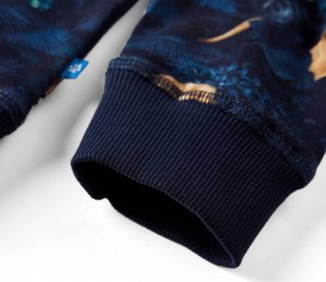 vidaXL Bluza dziecięca, granatowa, 104 5