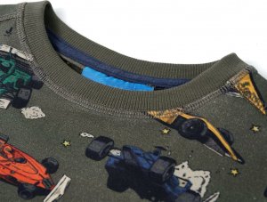 vidaXL Bluza dziecięca, khaki, 116 3