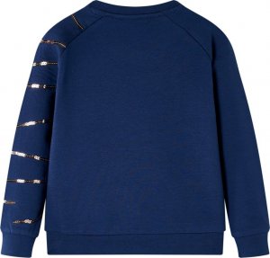 vidaXL Bluza dziecięca, granatowa, 104 2