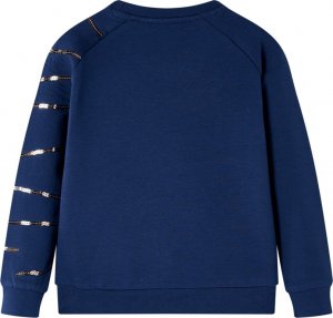 vidaXL Bluza dziecięca, granatowa, 128 2