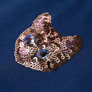 vidaXL Bluza dziecięca, granatowa, 116 4