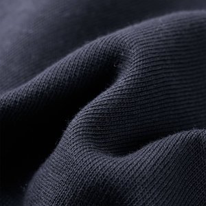 vidaXL Bluza dziecięca z kapturem i krótkim zamkiem, antracyt i koniak, 104 7