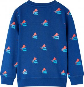 vidaXL Bluza dziecięca, ciemnoniebieska, 104 2