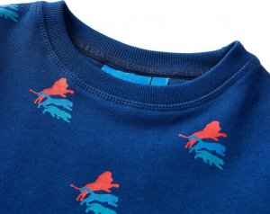 vidaXL Bluza dziecięca, ciemnoniebieska, 104 3