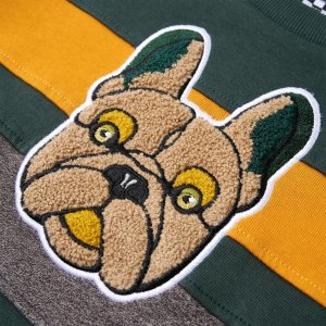 vidaXL Bluza dziecięca, ciemnozielona, 128 4