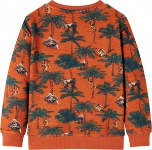 vidaXL Bluza dziecięca, jasnordzawa, 140 2