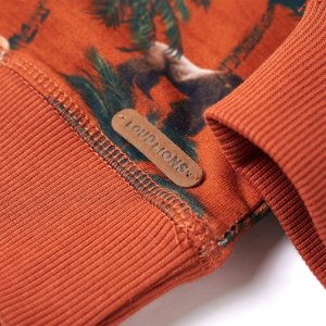 vidaXL Bluza dziecięca, jasnordzawa, 116 5