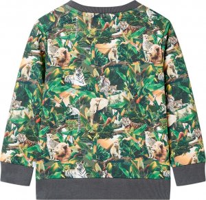 vidaXL Bluza dziecięca, stary morski, 128 2