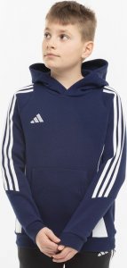Adidas Bluza dla dzieci adidas Tiro 24 Hooded Sweat granatowa IR7504 140cm 1