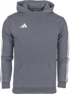 Adidas Bluza dla dzieci adidas Tiro 23 League Sweat Hoodie szara HZ3016 128cm 1
