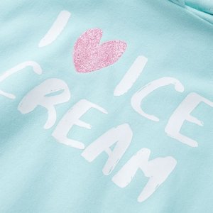 vidaXL Bluza dziecięca z kapturem, błękitna, 104 4