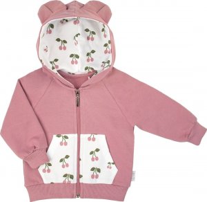 NICOL Bluza dresowa rozpinana dla dziewczynki wrzosowa Nicol Emily 98 1