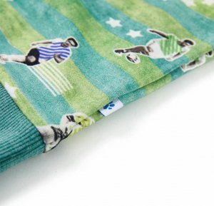 vidaXL Bluza dziecięca, jasnozielony melanż, 140 4