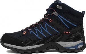 Buty trekkingowe męskie CMP Buty trekkingowe turystyczne wodoodporne męskie Rigel Mid granatowo-czarne 3Q1294727NM 41 3