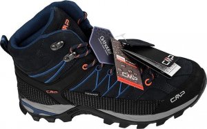 Buty trekkingowe męskie CMP Buty trekkingowe turystyczne wodoodporne męskie Rigel Mid granatowo-czarne 3Q1294727NM 41 7