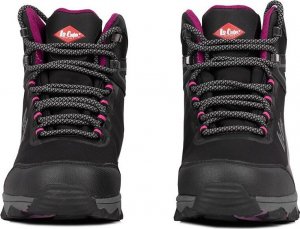 Buty trekkingowe damskie Lee Cooper Buty trekkingowe turystyczne damskie Lee Cooper czarno-różowe LCJ-23-01-2020LA 36 5