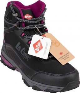 Buty trekkingowe damskie Lee Cooper Buty trekkingowe turystyczne damskie Lee Cooper czarno-różowe LCJ-23-01-2020LA 36 7