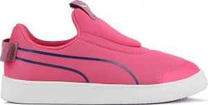 Puma Buty dla dzieci Courtflex v2 Slip On PS różowe 374858 12 27,5 2