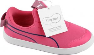 Puma Buty dla dzieci Courtflex v2 Slip On PS różowe 374858 12 27,5 6