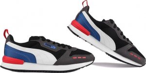 Puma Buty dla dzieci Puma R78 Jr czarno-szaro-niebieskie 373616 29 38,5 1