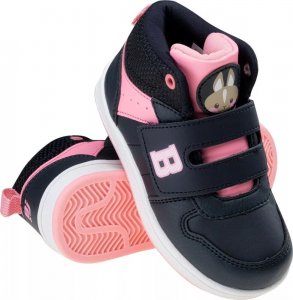 Bejo Dziecięce sneakersy Bejo BARDO KIDS M000144039 navy/pink/rabbit rozmiar 23 5