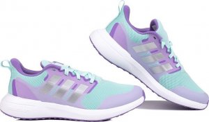 Adidas Buty dla dzieci adidas FortaRun 2.0 Cloudfoam Lace niebiesko-fioletowe ID2363 38 1