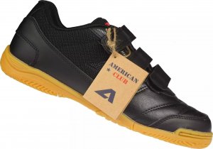 American Club Halówki dziecięce American Club CFH-70/24 czarne obuwie halowe 34 2