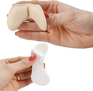 Springos Zapiętki do butów 2szt. piankowe samoprzylepne na otarcia beżowe UNIWERSALNY 3