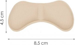 Springos Zapiętki do butów 2szt. piankowe samoprzylepne na otarcia beżowe UNIWERSALNY 4