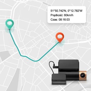 Wideorejestrator 70mai Lite 2 Midrive D10 + GPS03 11