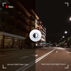 Wideorejestrator 70mai Lite 2 Midrive D10 + GPS03 12