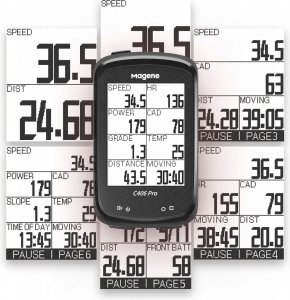 Magene Licznik rowerowy Magene C406 czarny z uchwytem 3