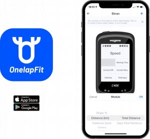 Magene Licznik rowerowy Magene C406 czarny z uchwytem 37