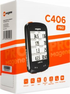 Magene Licznik rowerowy Magene C406 czarny z uchwytem 9