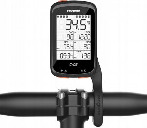 Magene Licznik rowerowy Magene C406 czarny z uchwytem 10