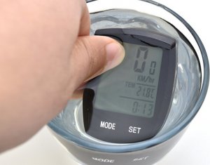 Rosfix LICZNIK ROWEROWY BEZPRZEWODOWY TERMOMETR TRYB NOC 6