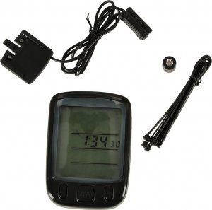 KIK Licznik rowerowy wodoodporny przewodowy 25w1 2