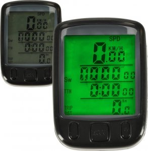 KIK Licznik rowerowy wodoodporny przewodowy 25w1 4