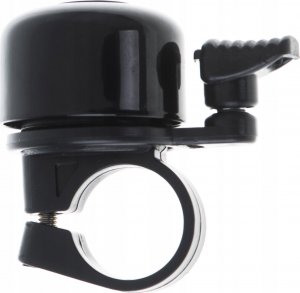 KIK L-BRNO Dzwonek rowerowy głośny metalowy na rower czarny 3