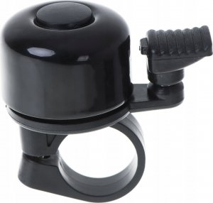 KIK L-BRNO Dzwonek rowerowy głośny metalowy na rower czarny 5