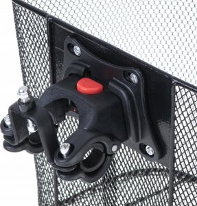 KIK Kosz rowerowy koszyk przedni metalowy click na kliknięcie 6