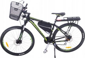 KIK Kosz rowerowy koszyk przedni metalowy click na kliknięcie 7