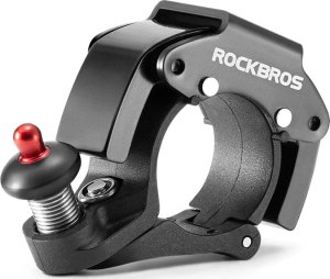 RockBros Dzwonek rowerowy Rockbros 34210006001 kształt C - czarny 1