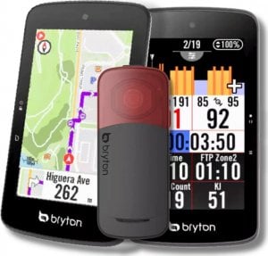 Bryton [Zestaw] LICZNIK ROWEROWY GPS BRYTON RIDER S800T SPD+CAD+HRM + Radar rowerowy Bryton GARDIA R300L 1