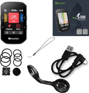 Bryton [Zestaw] LICZNIK ROWEROWY GPS BRYTON RIDER S500E + Radar rowerowy Bryton GARDIA R300L 3