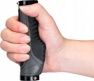 RockBros Gripy chwyty rowerowe ergonomiczne śr. 22mm szare ROCKBROS 4