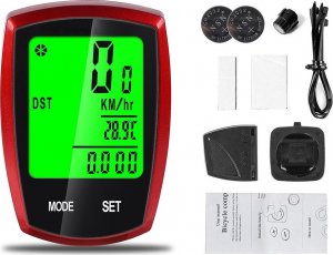 Verk Licznik rowerowy bezprzewodowy prędkościomierz lcd Licznik rowerowy bezprzewodowy prędkościomierz lcd 4